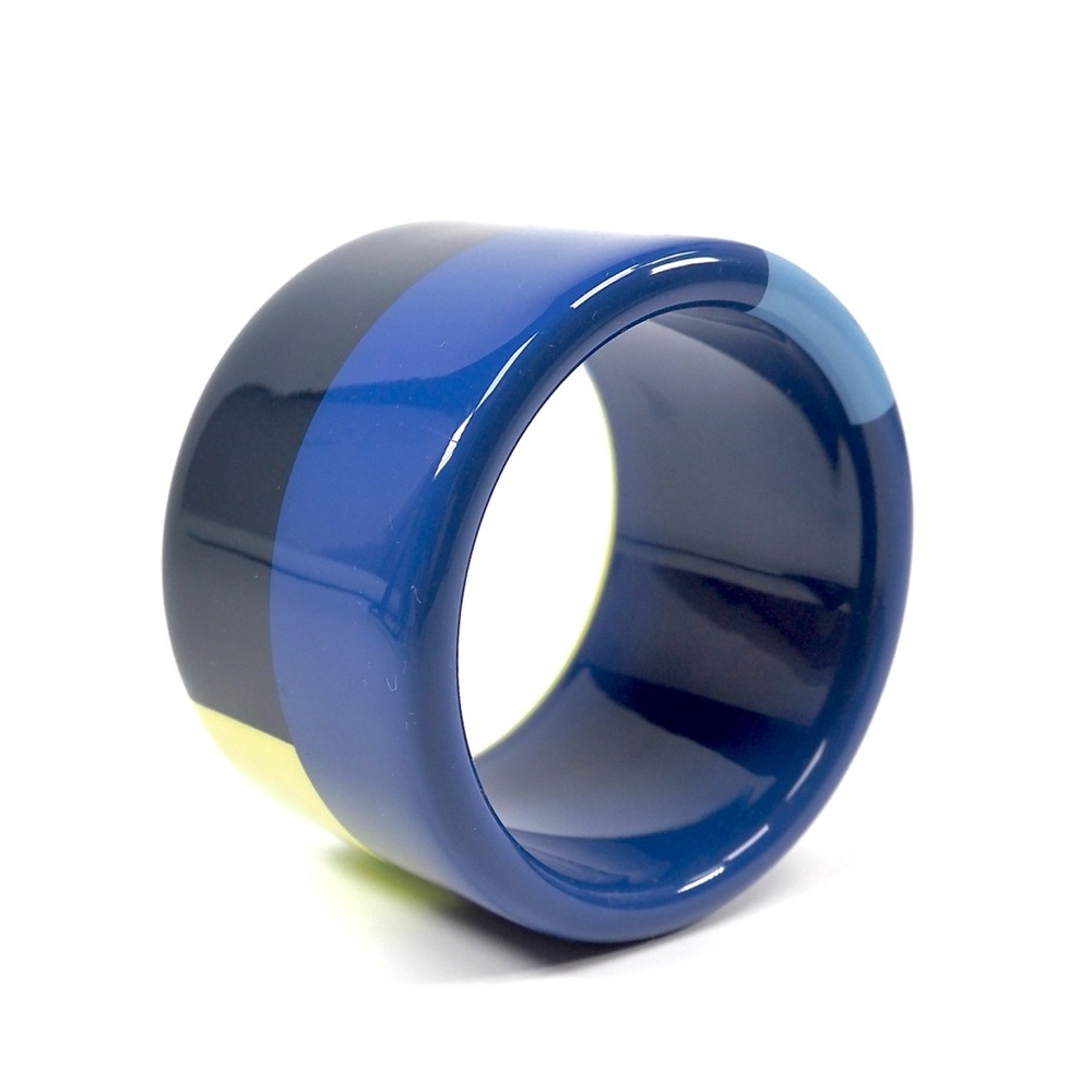 Hermès Color Block Lacquer Bangle - Picture 3 of 4